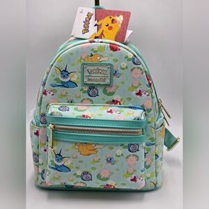 Pokémon Adventures Backpack By Loungefly. New With Tags!